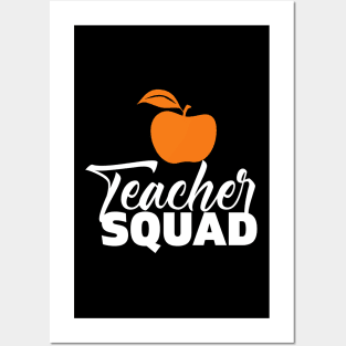 Teacher squad a gift for the teacher Posters and Art